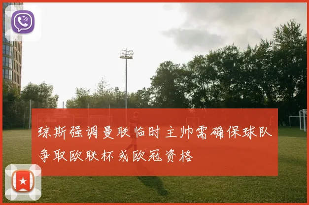 琼斯强调曼联临时主帅需确保球队争取欧联杯或欧冠资格